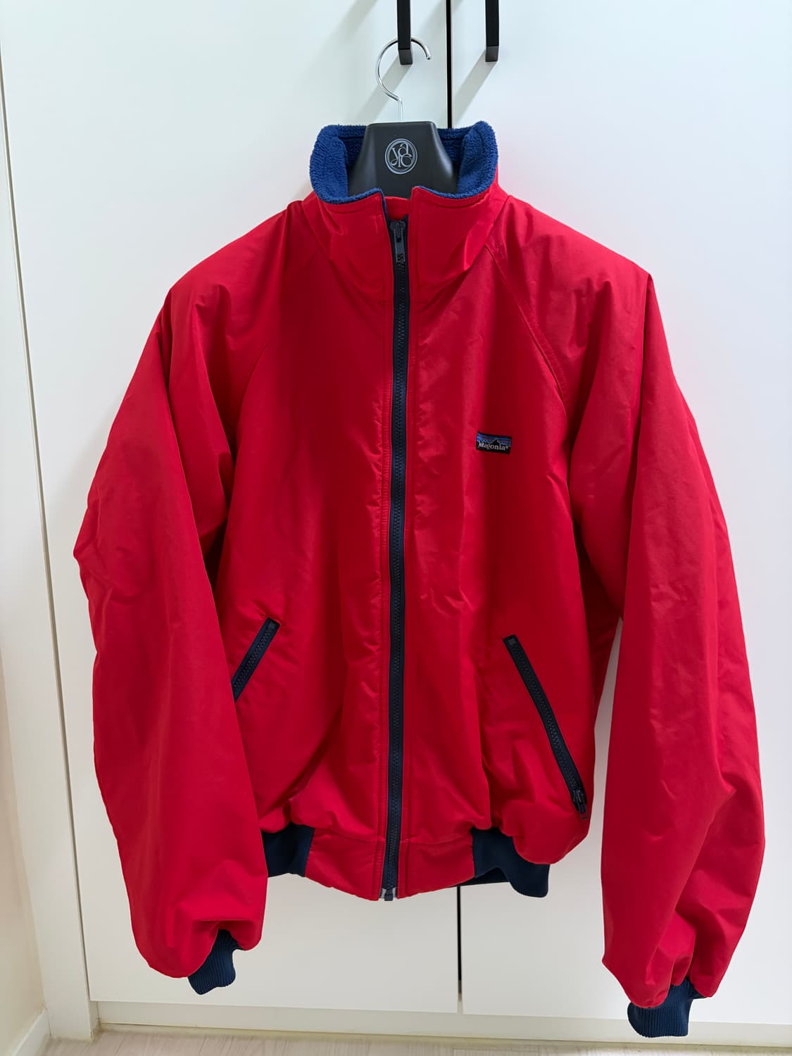 90s 파타고니아 신칠라 쉘드 봄버 자켓 레드 L 상품이미지1
