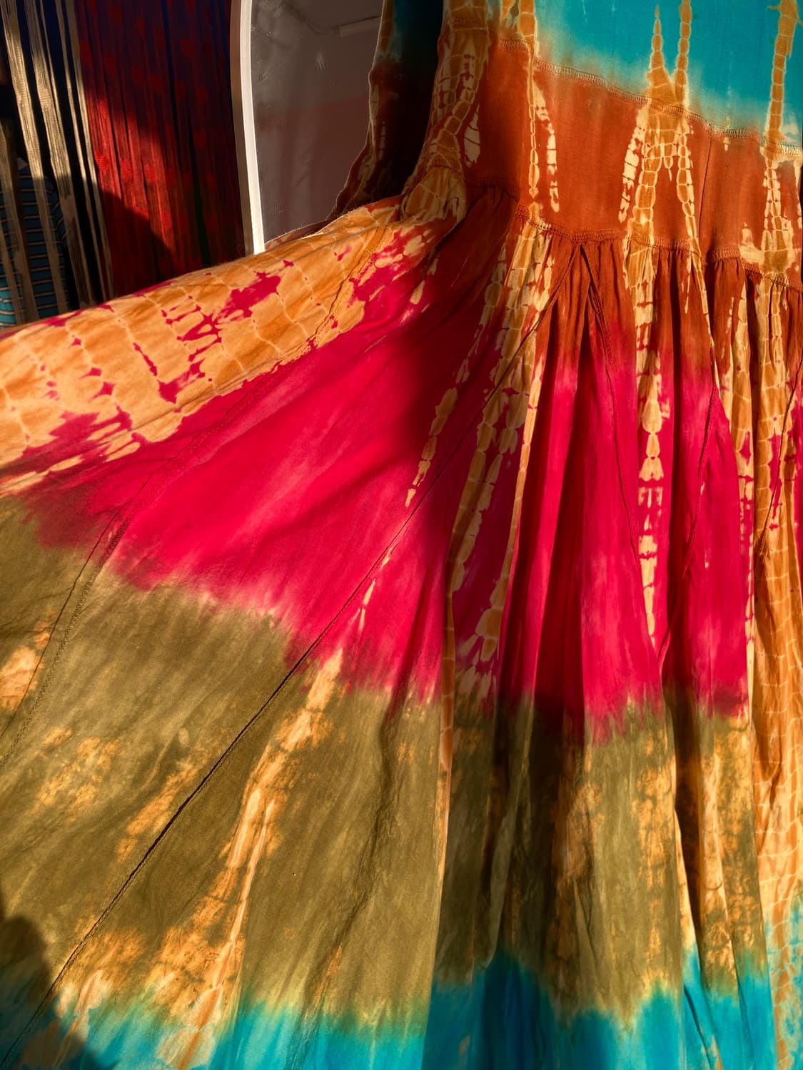 빈티지 타이다이 썸머 원피스/스커트 상품이미지4