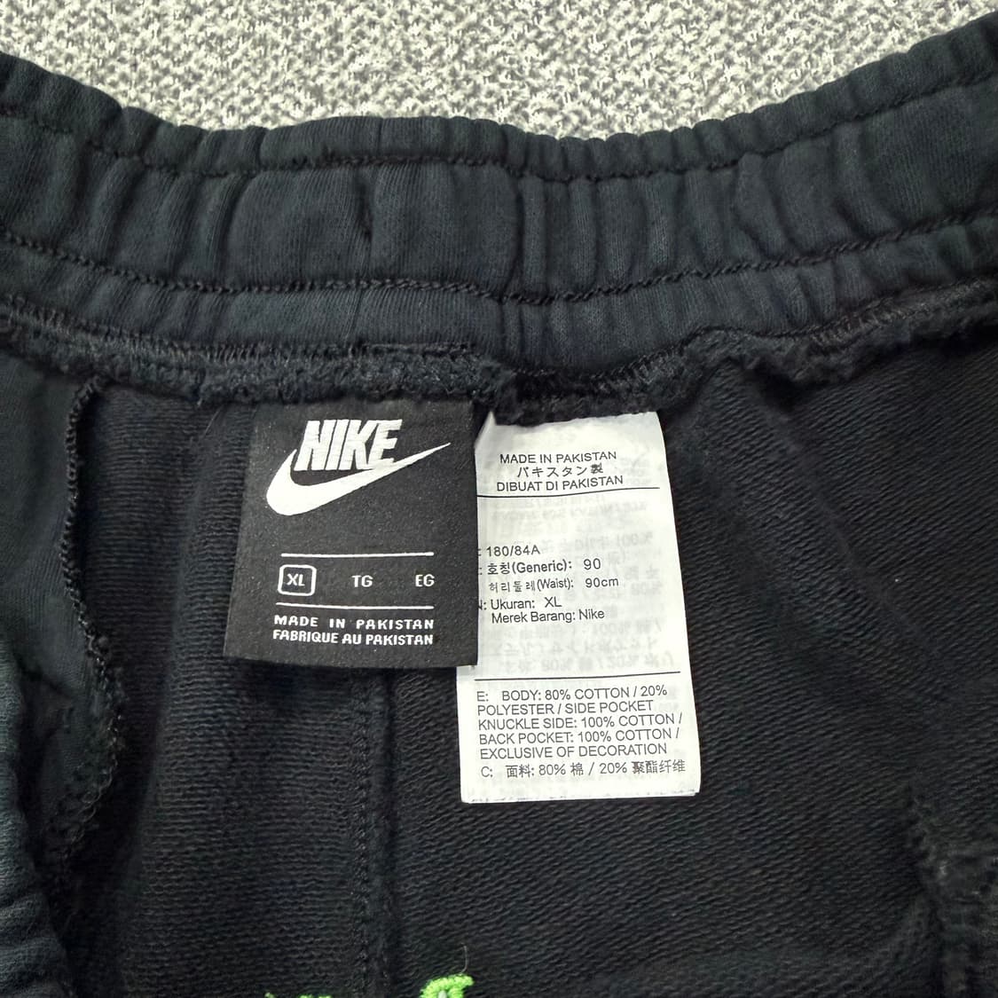 XL 나이키 월드투어 코튼 숏 팬츠 반바지 상품이미지5