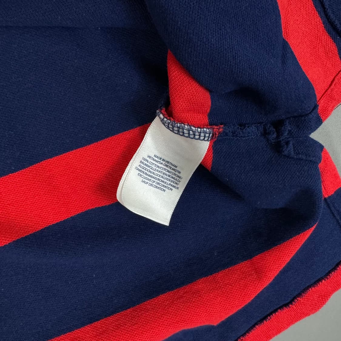 폴로 랄프로렌 럭비 스트라이프 카라 반팔티[071004 상품이미지8