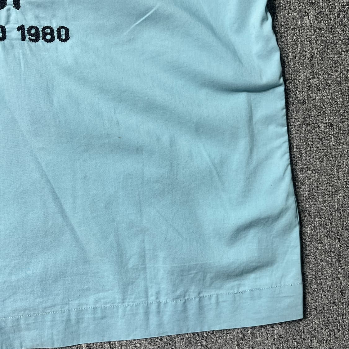 STUSSY 포켓 자수 하프셔츠 상품이미지8
