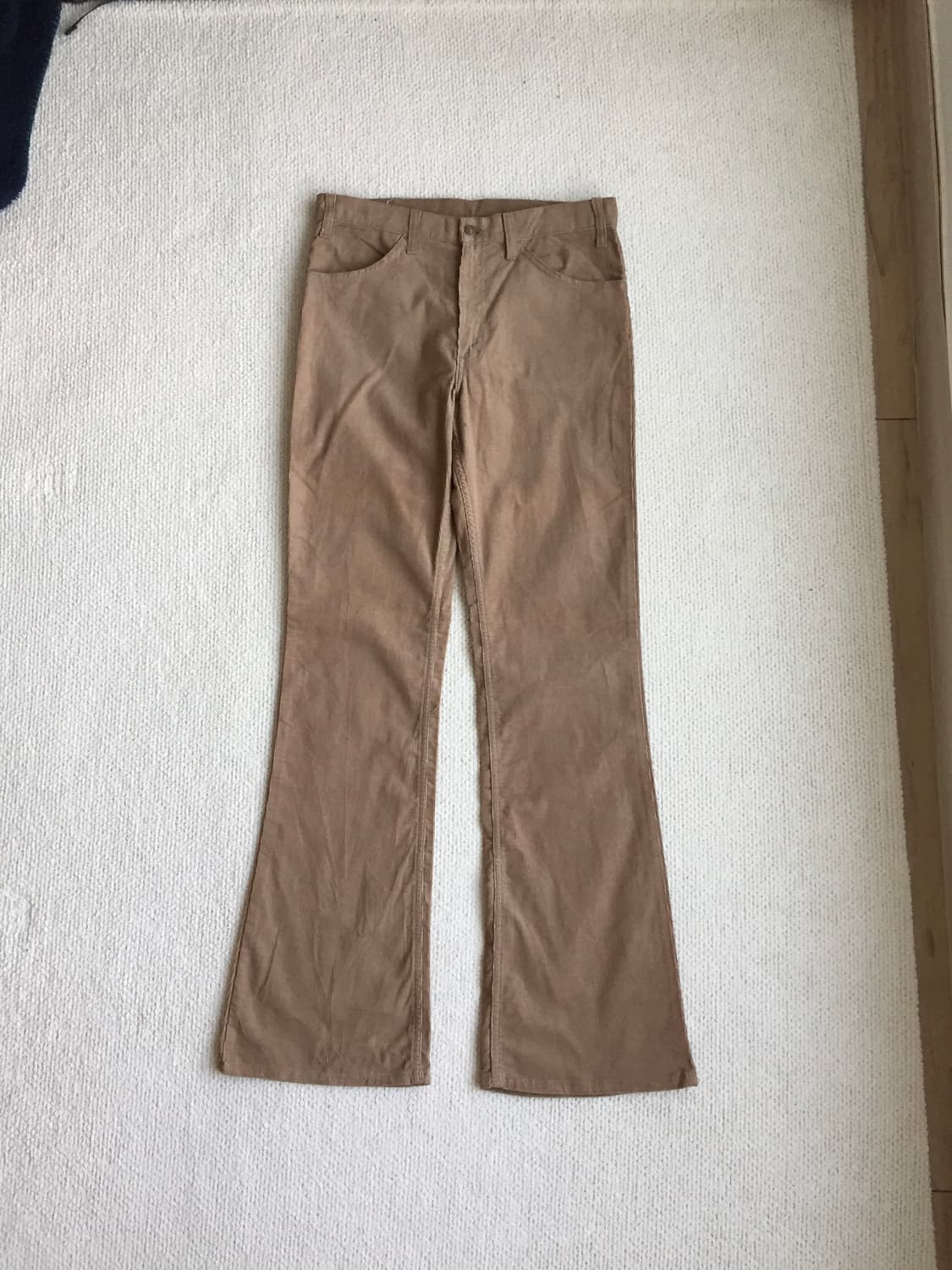 데드스탁 70‘s levis 646 벨바텀 코듀로이 팬츠  상품이미지1