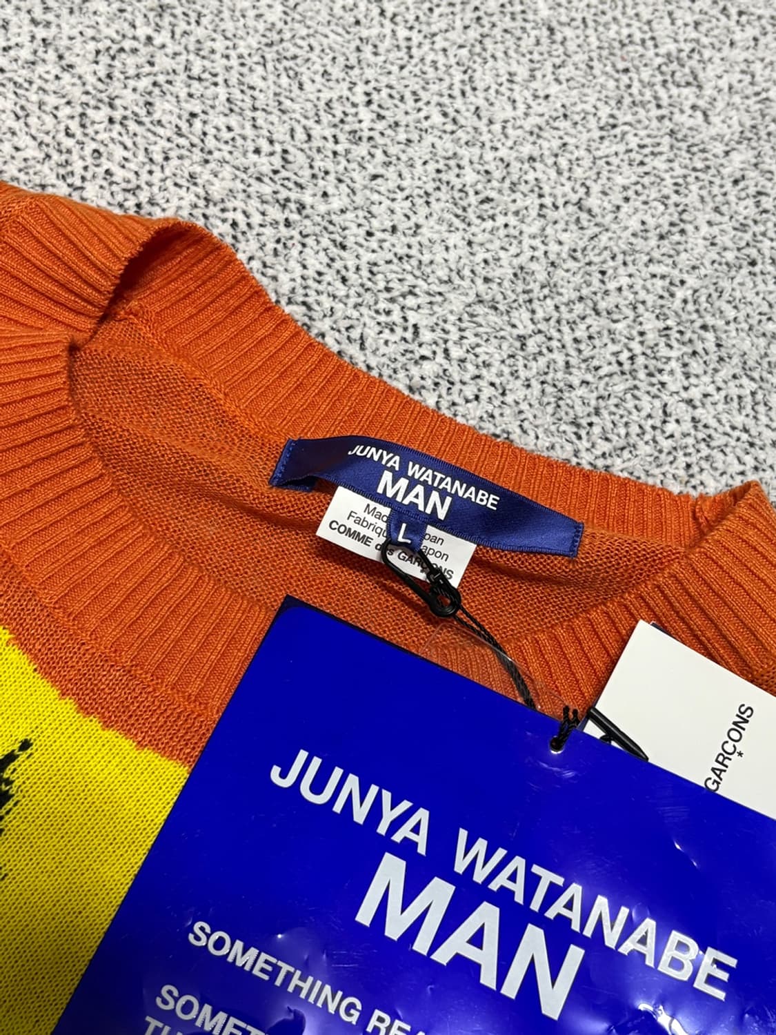 준야 와타나베 맨 꼼데가르송 x 앤디 워홀 마릴린 먼로 스웨터 상품이미지5