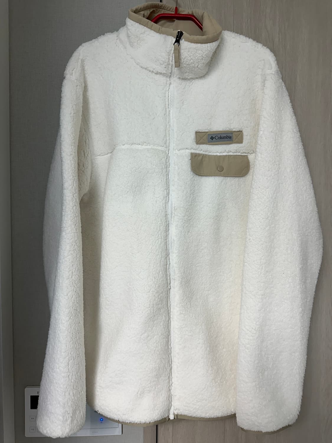 콜롬비아 양털 후리스 자켓 판매합니다.  상품이미지1