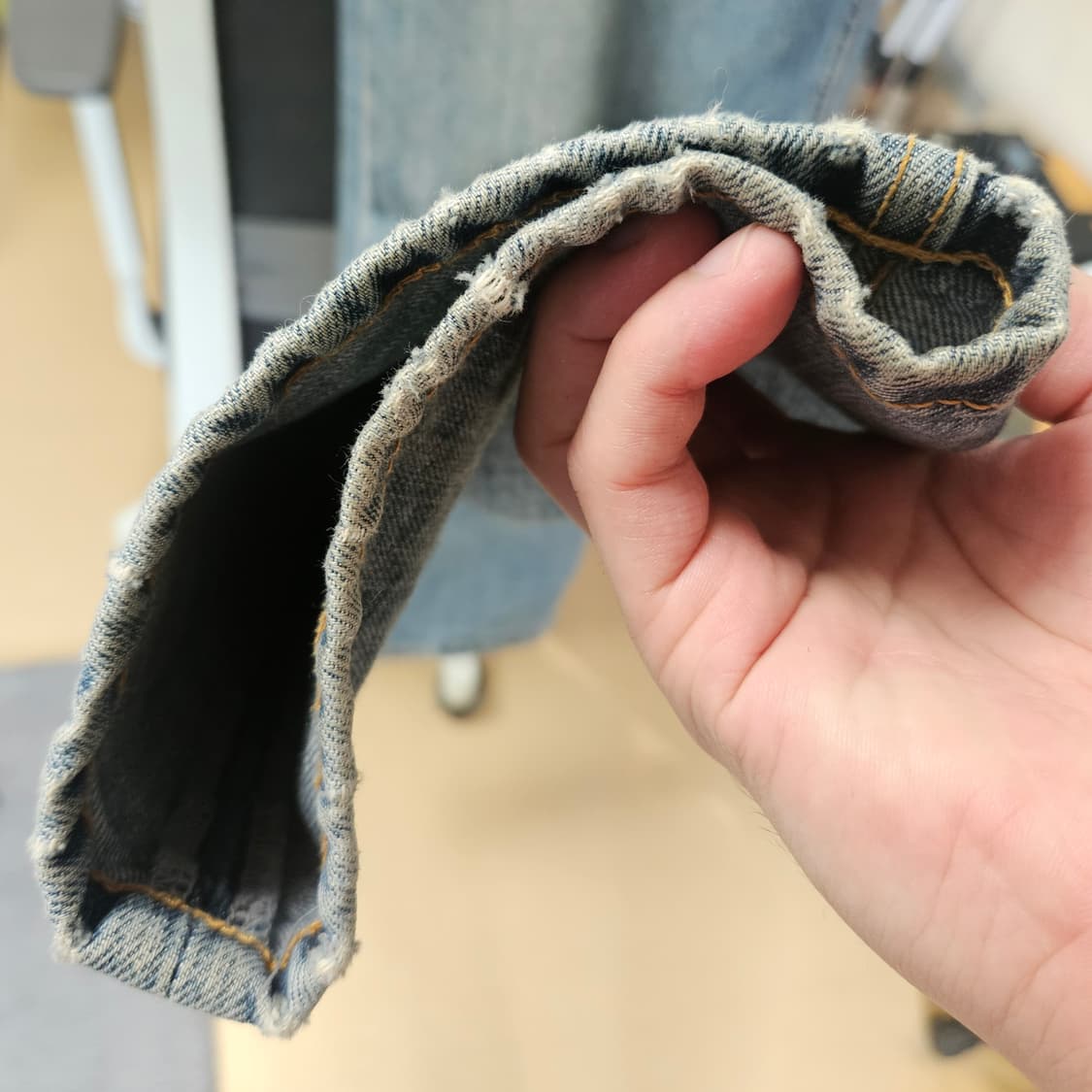 youth straight deinm pants  상품이미지3