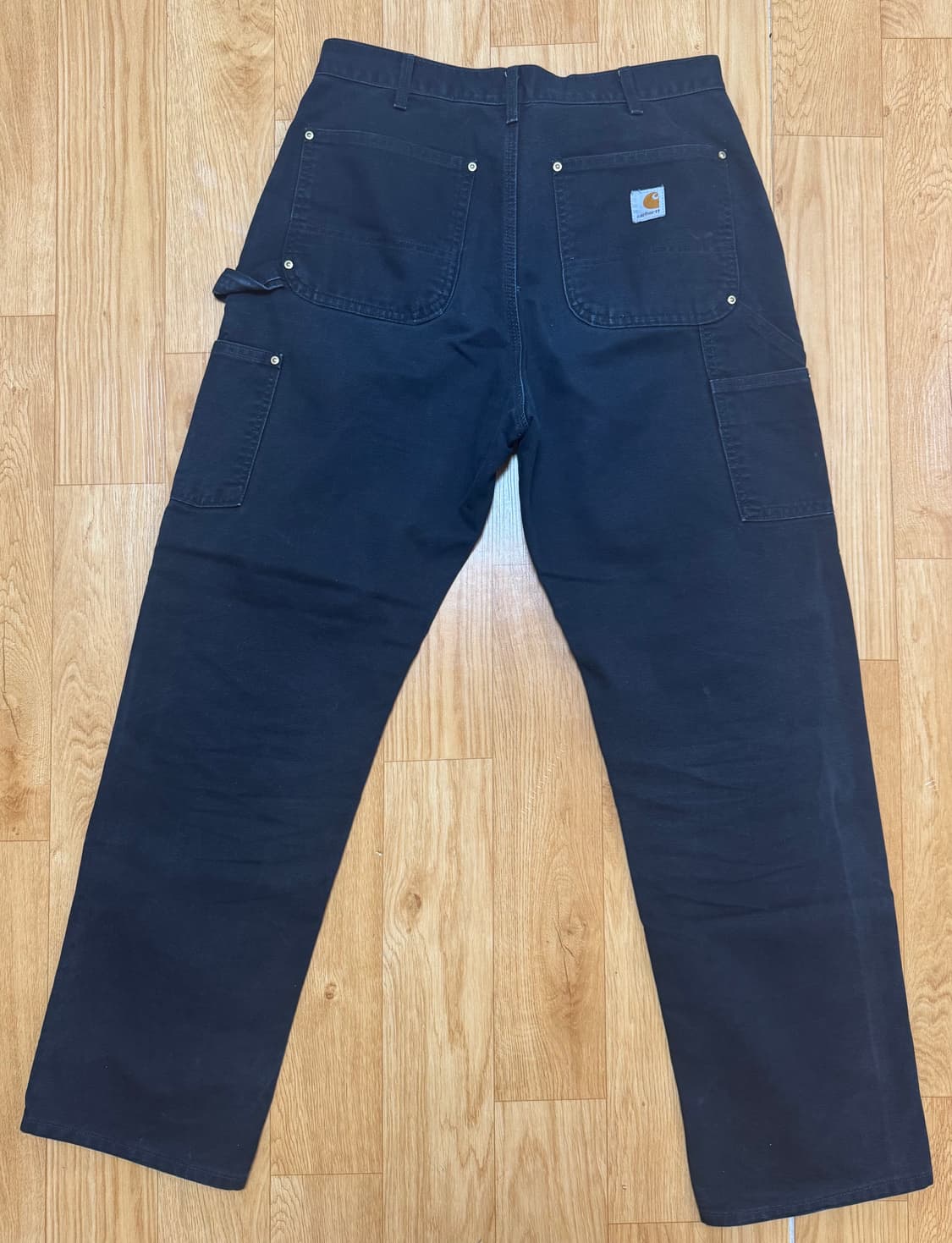 빈티지 칼하트 B01 더블니 블랙 BLK 33x32 상품이미지2