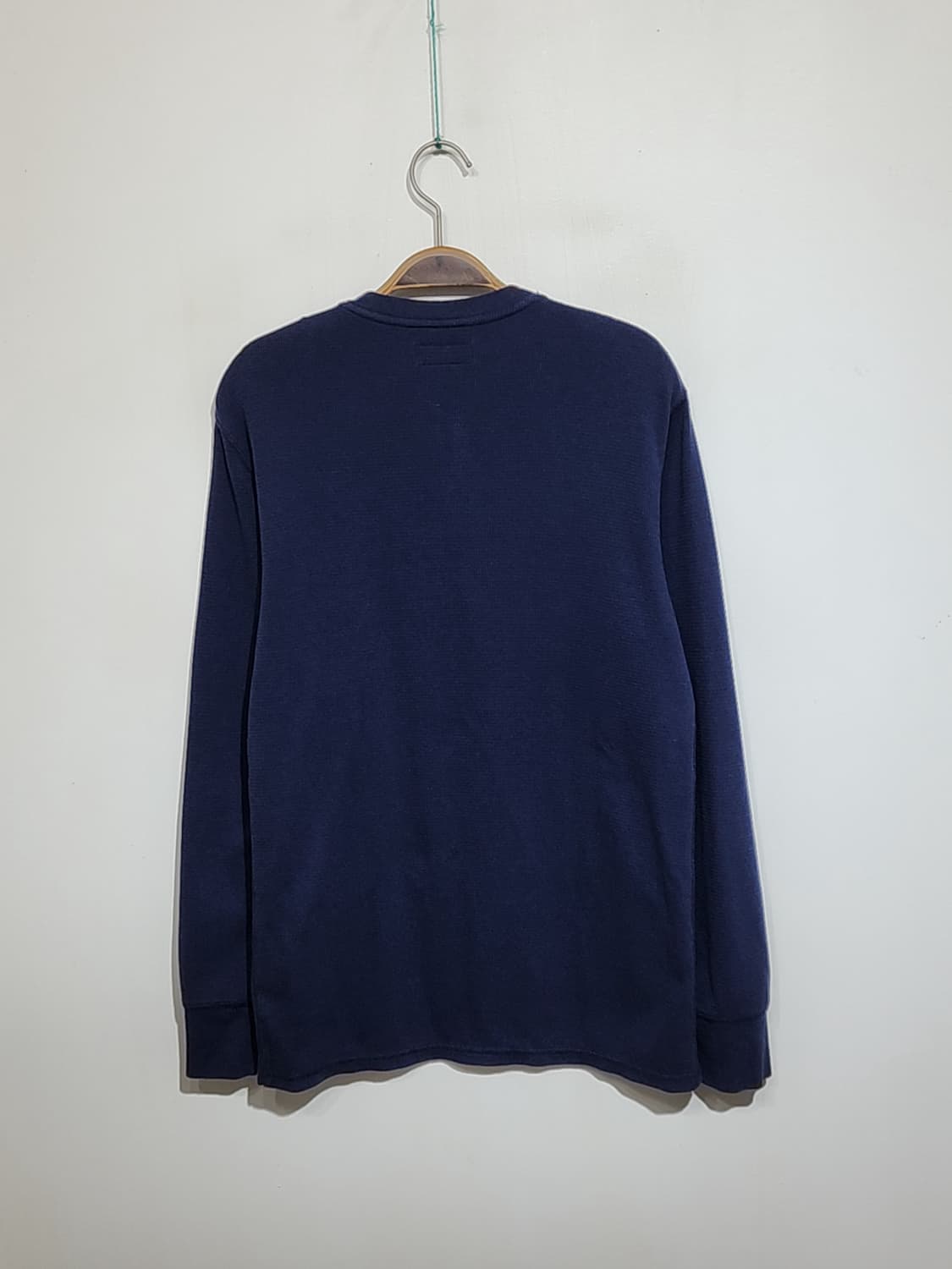 (M) 랄프로렌 폴로 헨리넥 티셔츠 네이비 긴팔티  상품이미지6