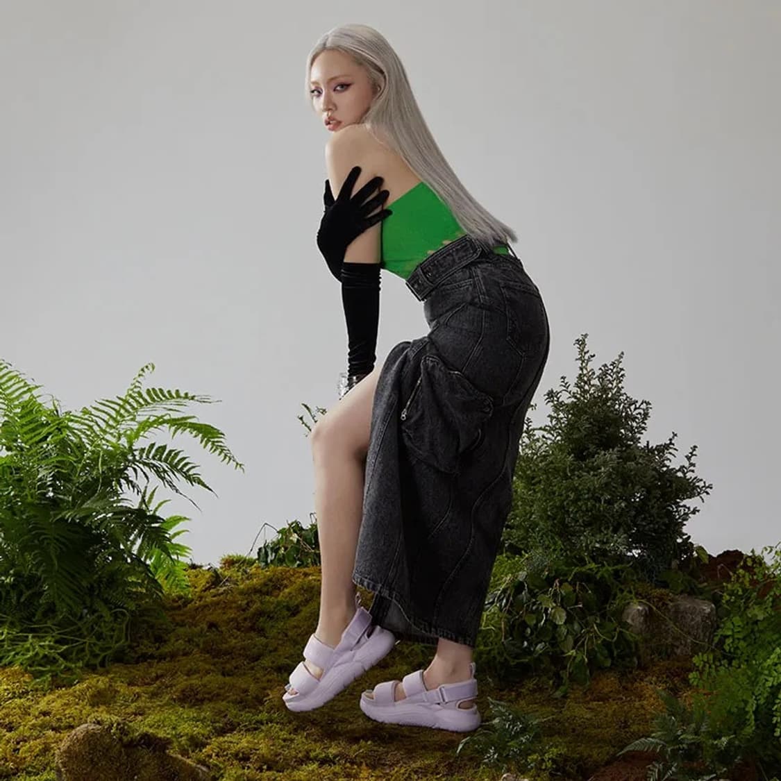 (240mm) 어그 UGG LA 클라우드 스포츠 샌들 화이트 상품이미지4