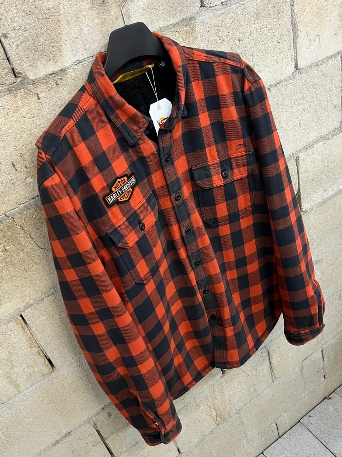 할리 데이비슨 플란넬 인슐레이티드 셔츠 자켓 상품이미지3