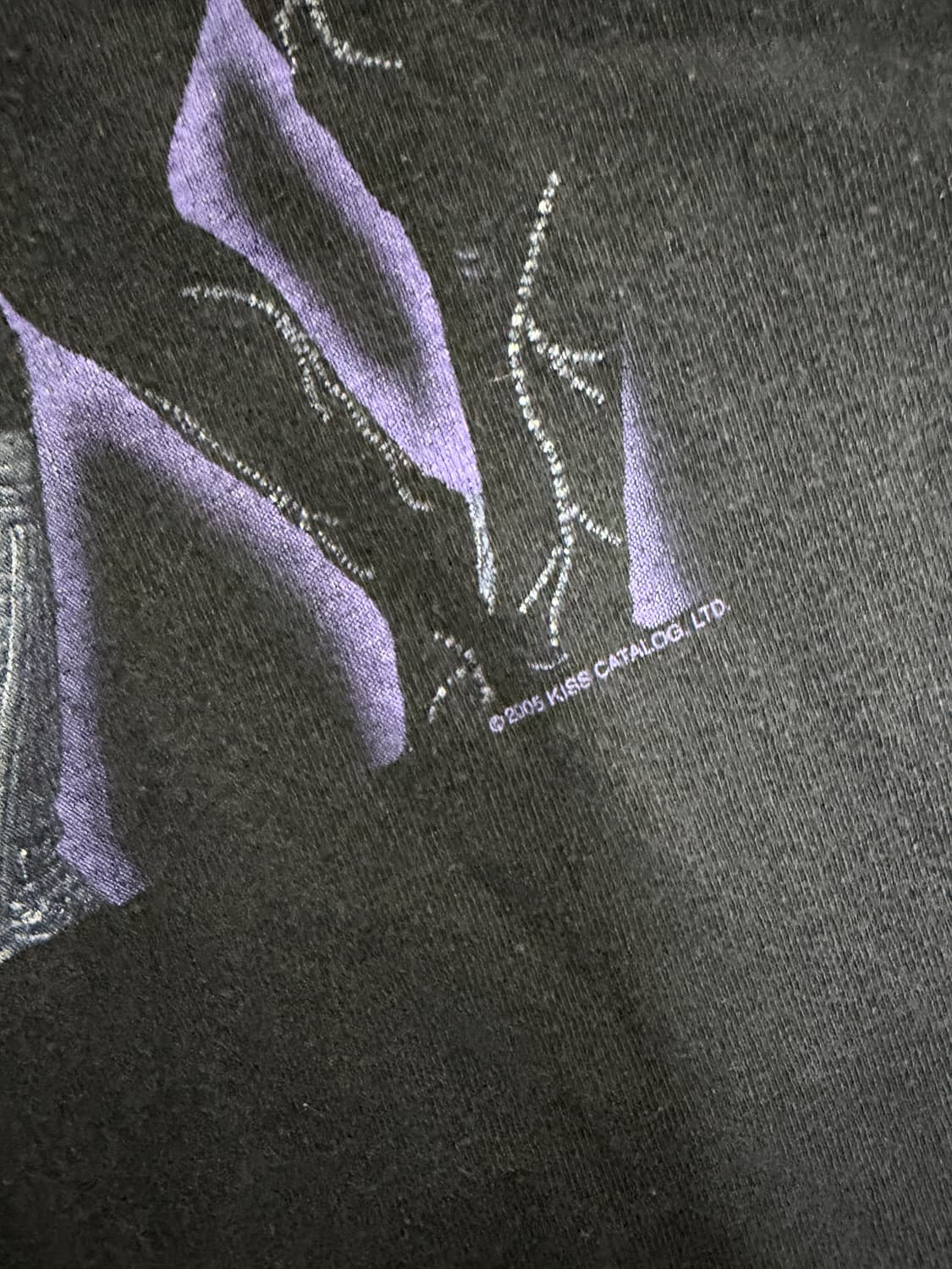 00s 빈티지 kiss 티셔츠 상품이미지5