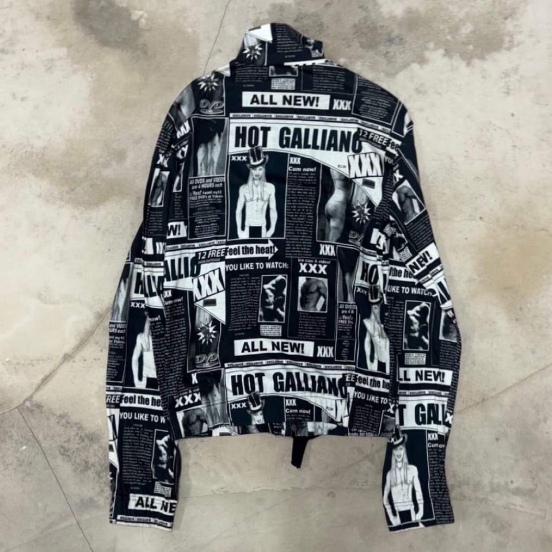 [S] SS07 John Galliano Gay Porn Jacket 상품이미지4