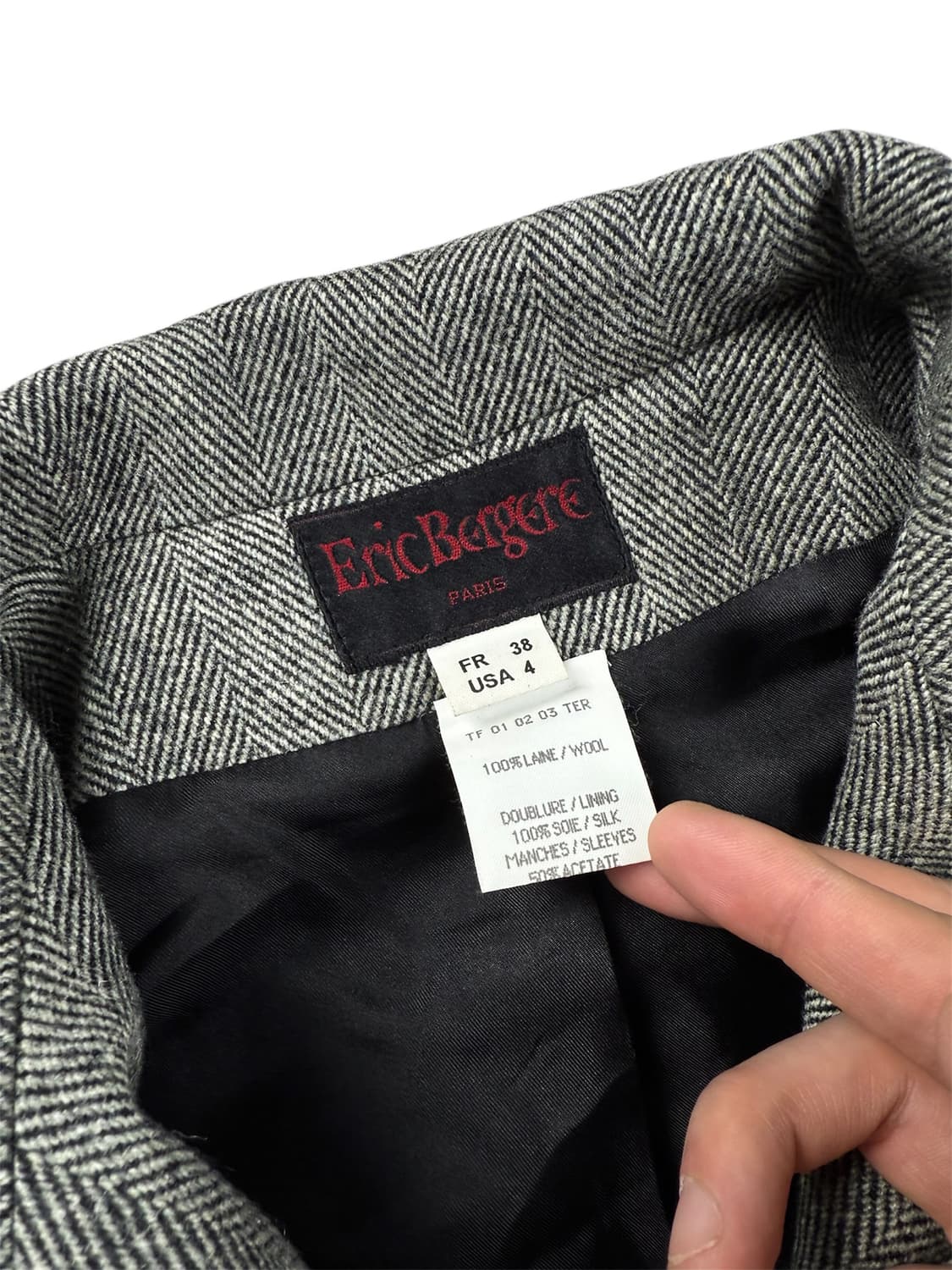 eric bergere paris 버튼업 울 자켓 상품이미지7