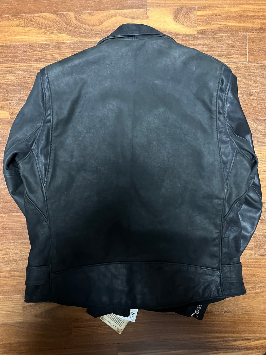 SCHOTT X Grateful Dead 스콧 블랙 레더 라이더 자켓 상품이미지6