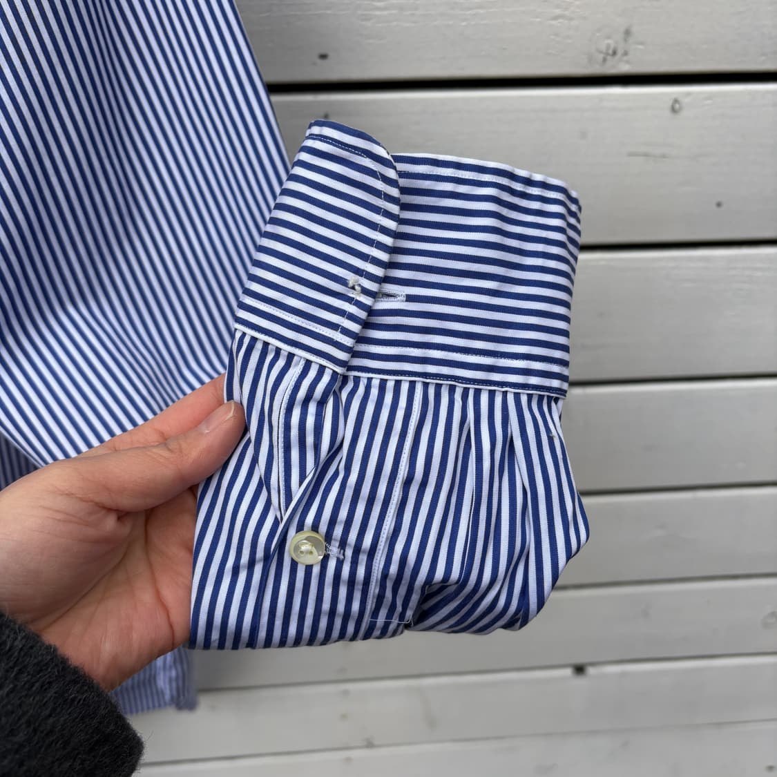 Polo 폴로 스트라이프 커프스 셔츠 상품이미지5