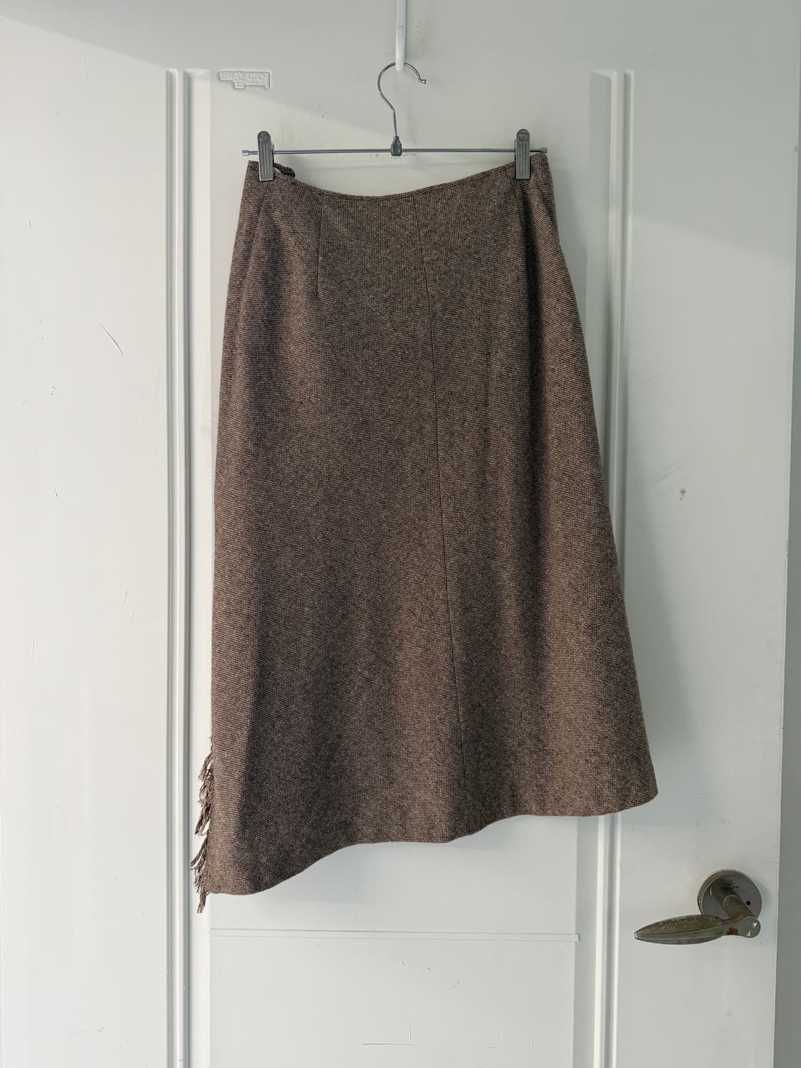 일본빈티지 울 프린지 롱스커트 상품이미지9