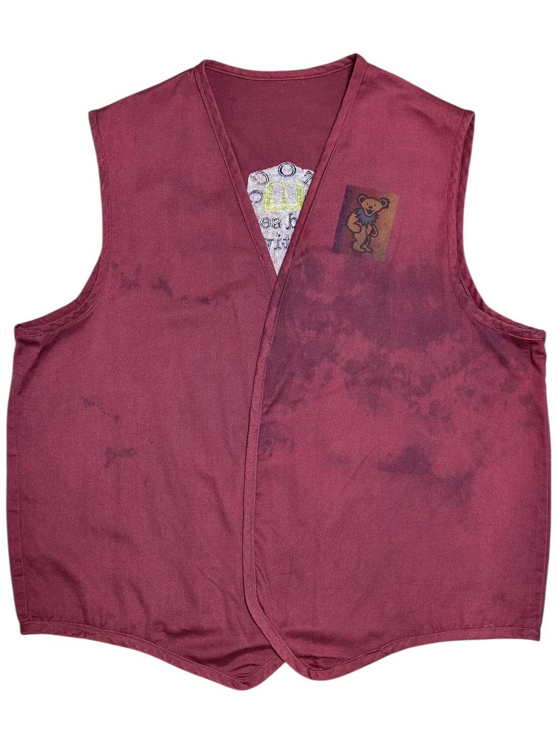 빈티지 그레이트 풀 데드 베어 베스트 상품이미지1