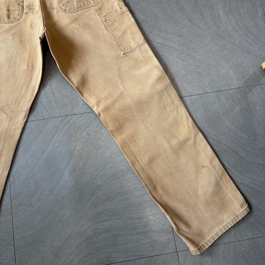 칼하트 정품 브라운 더블니 팬츠 바지 상품이미지9