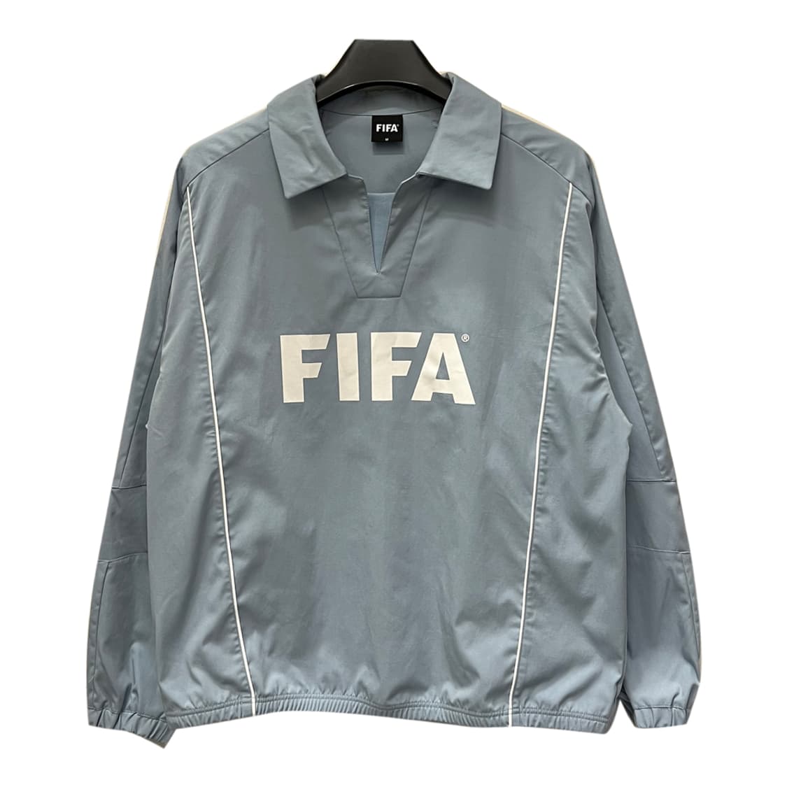 FIFA 피파 1904 라이트블루 우븐 드릴탑 M 상품이미지1