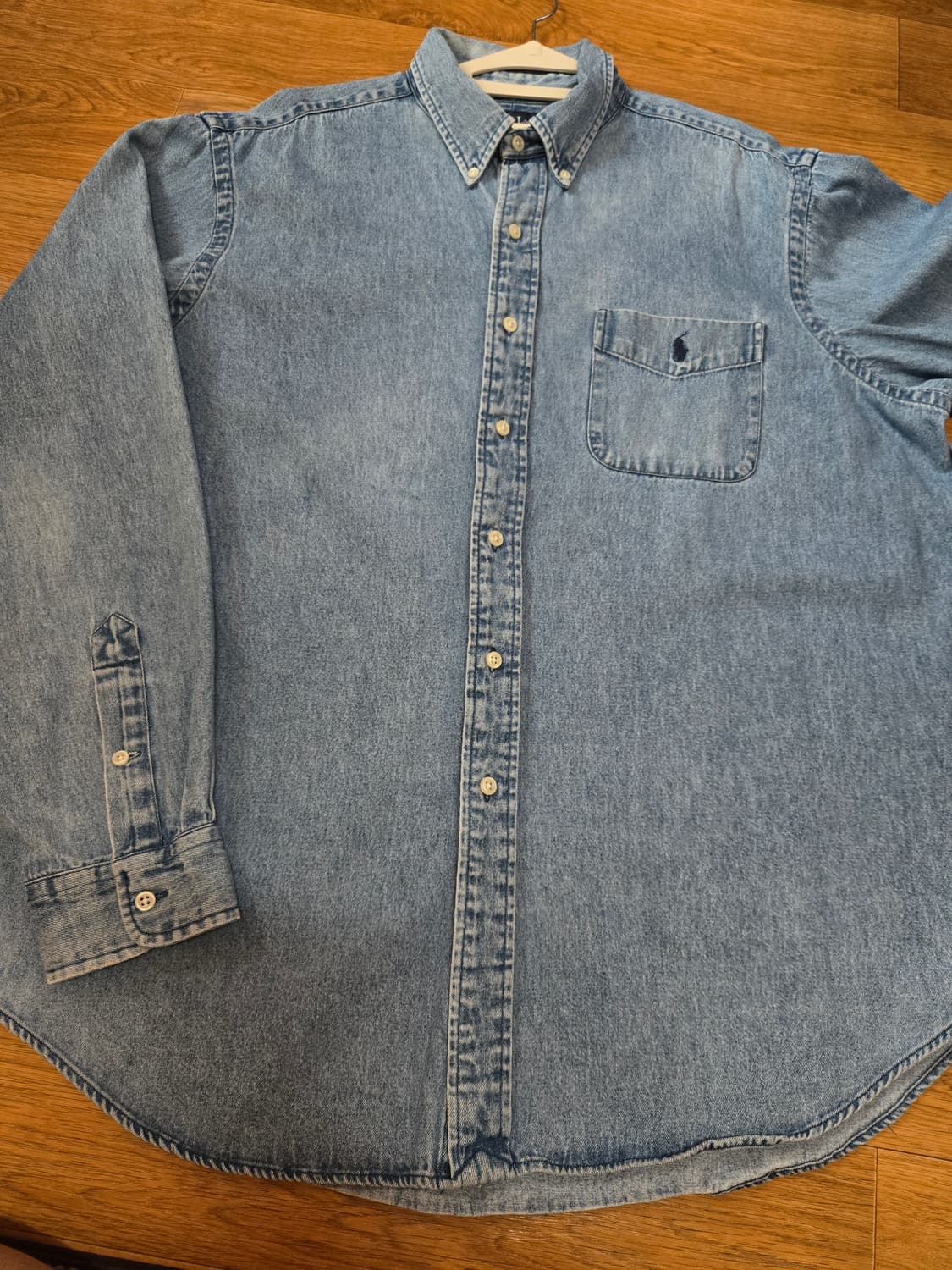 폴로 랄프로렌 데님 빅셔츠(XL사이즈) 상품이미지3