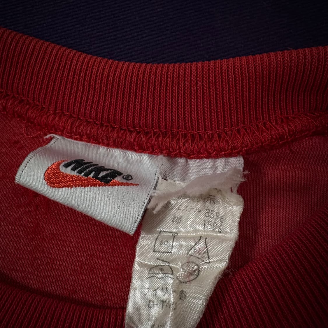 90s Nike Athletics Red Sweatshirt 상품이미지4