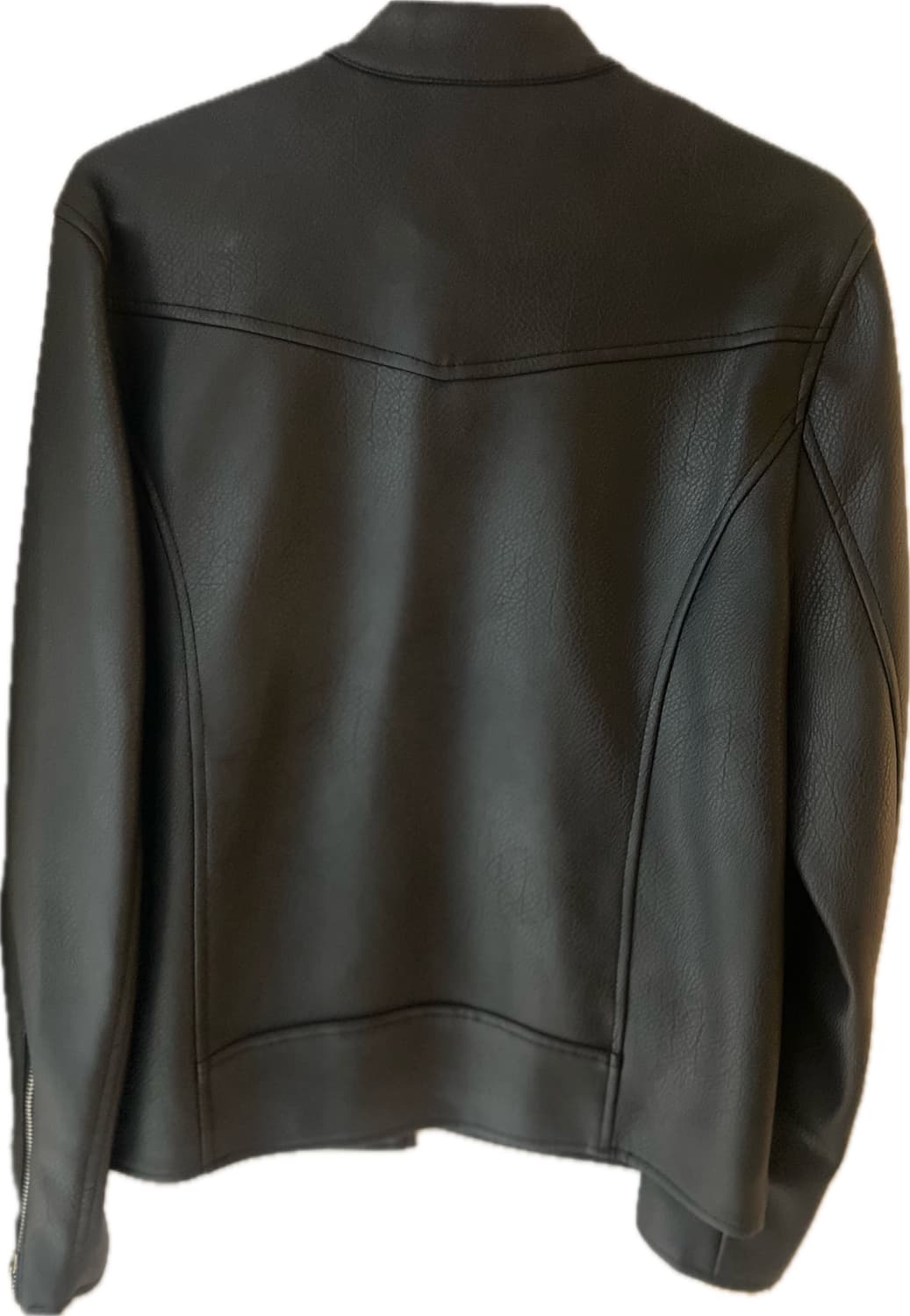 Heavy Smoker 브랜드의 블랙 레더 자켓 상품이미지2