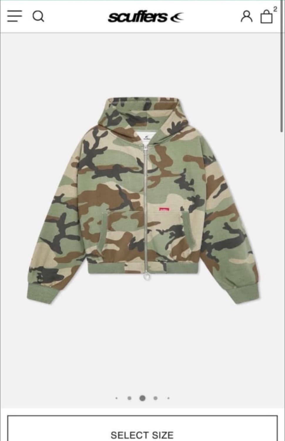 scuffer (스쿠퍼스) 후드집업 구합니다 상품이미지1