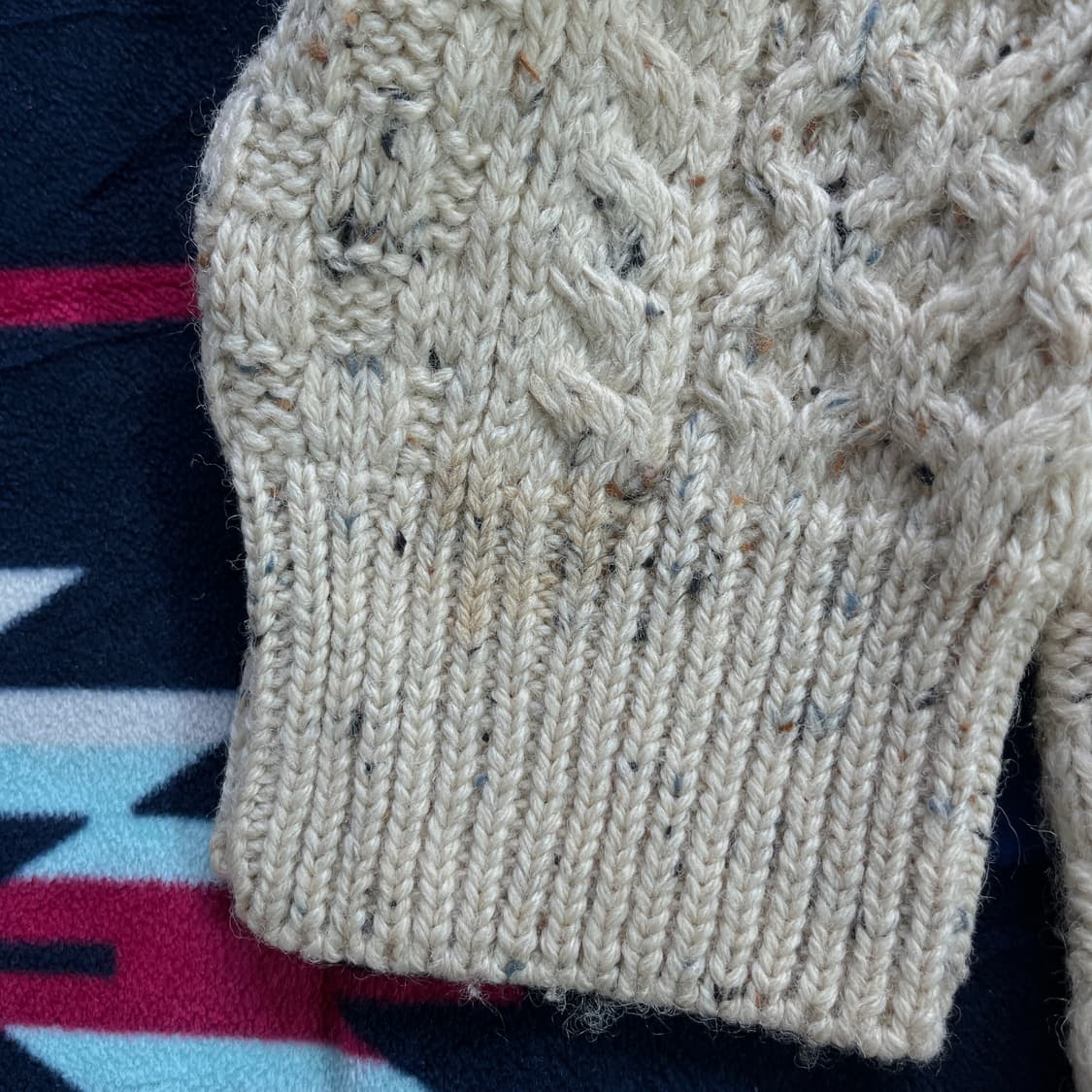 (Aran Crafts)아란크래프트 헤비울 100%가디건(실측확인) 상품이미지3