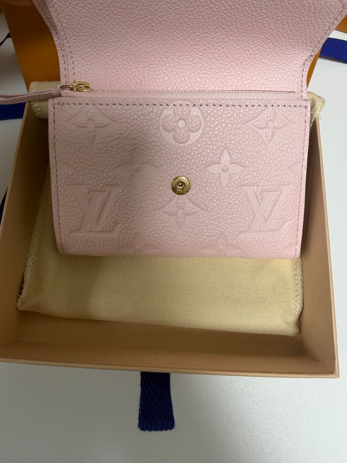 새상품 루이비통 빅토린 월릿 컨페티 핑크 반지갑 상품이미지2