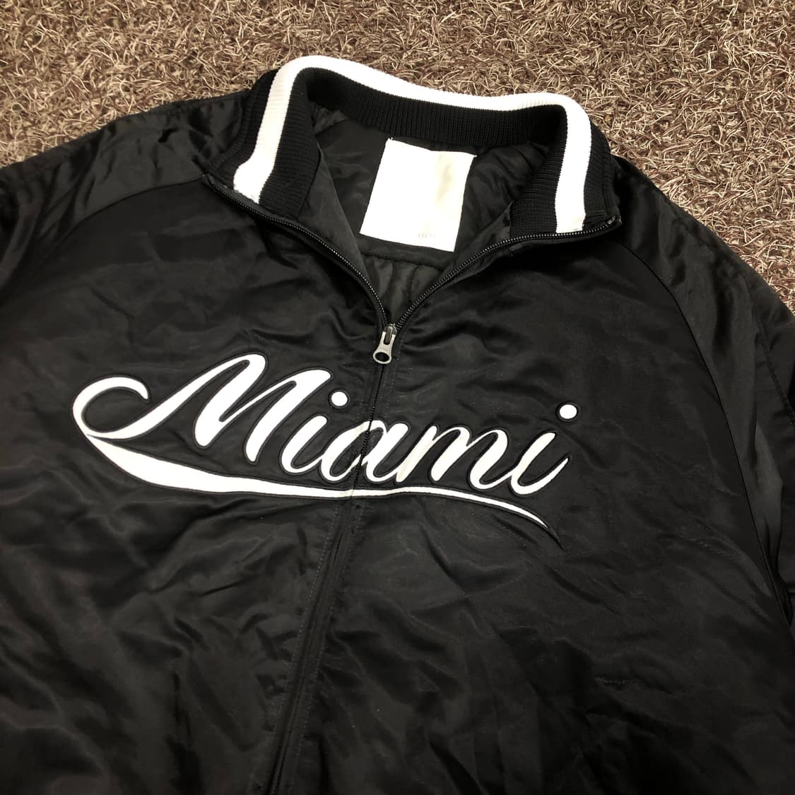 세컨모놀로그 투웨이 마이애미 베이스볼 트윌 점퍼 상품이미지2