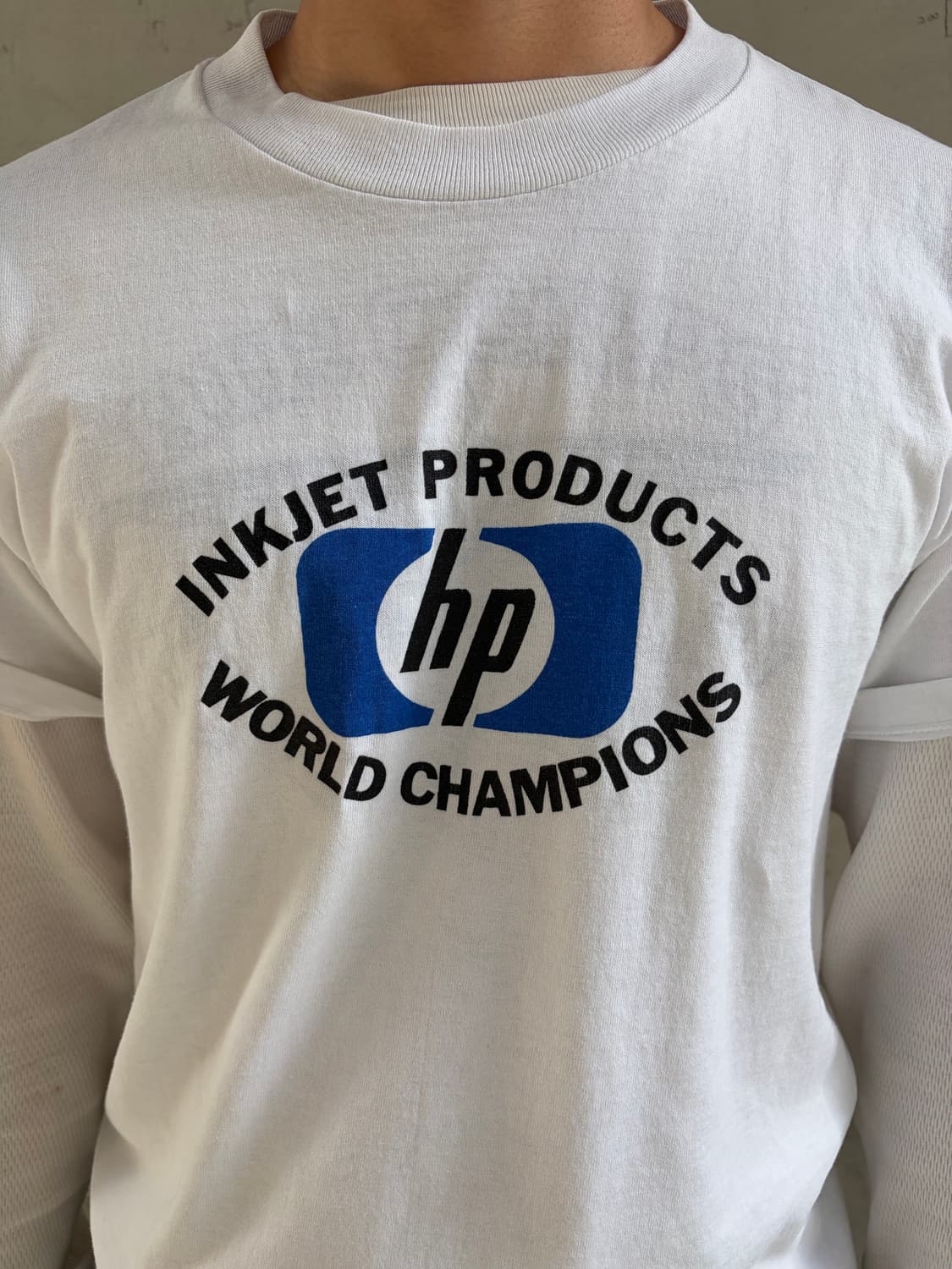 90’s HP Inkjet coporate logo single T-s 상품이미지4