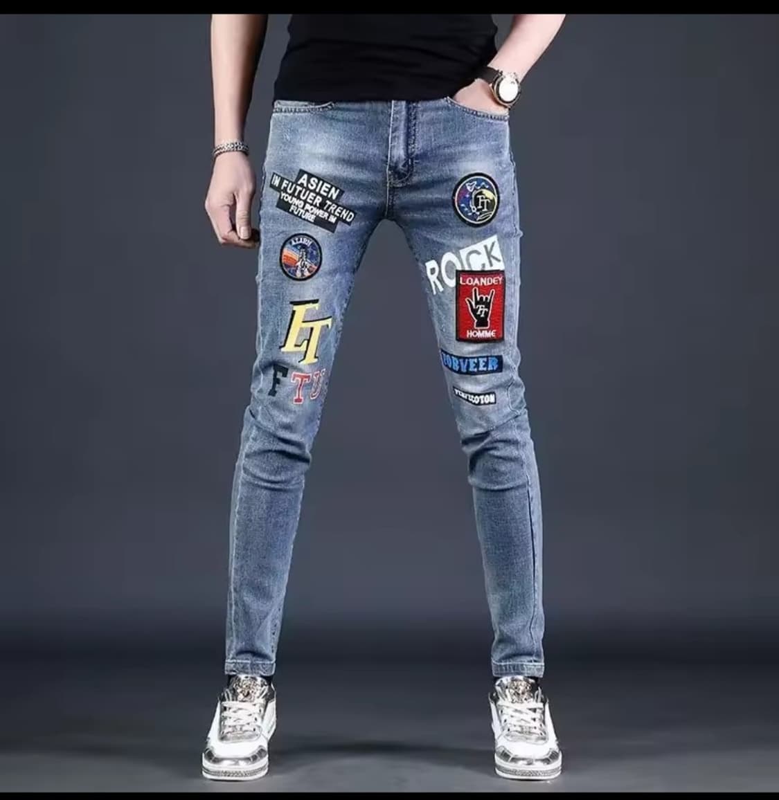 패치슬림데님청비지새상품 미개봉 허리31 상품이미지1