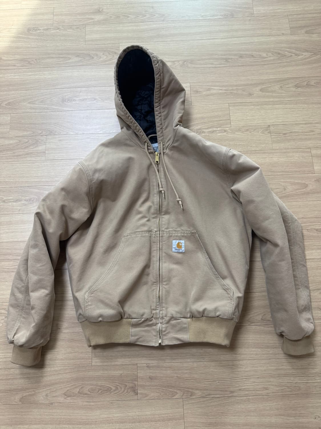 칼하트윕 OG엑티브자켓 베이지 M사이즈 상품이미지1