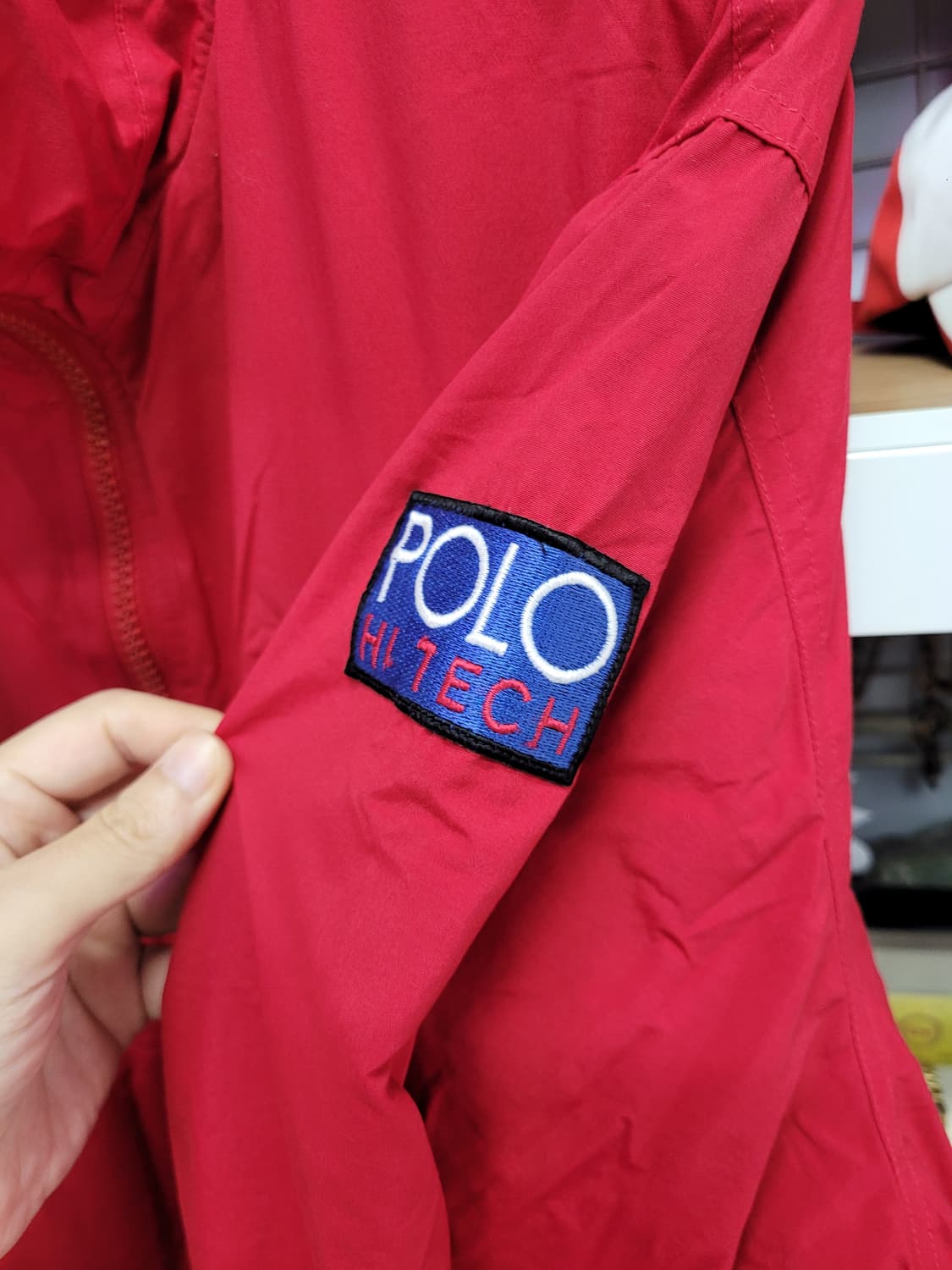 Polo 폴로 랄프로렌 레드 블루종 자켓 상품이미지3
