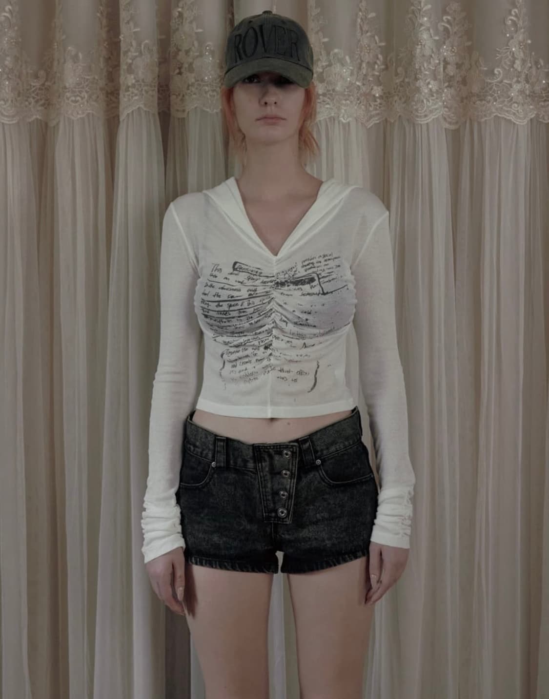 보헤미안서울 그래픽 셔링 후디 상품이미지1