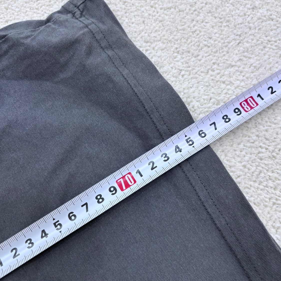 XXL 엘엠씨 차콜 반팔 티셔츠 0320E 상품이미지5