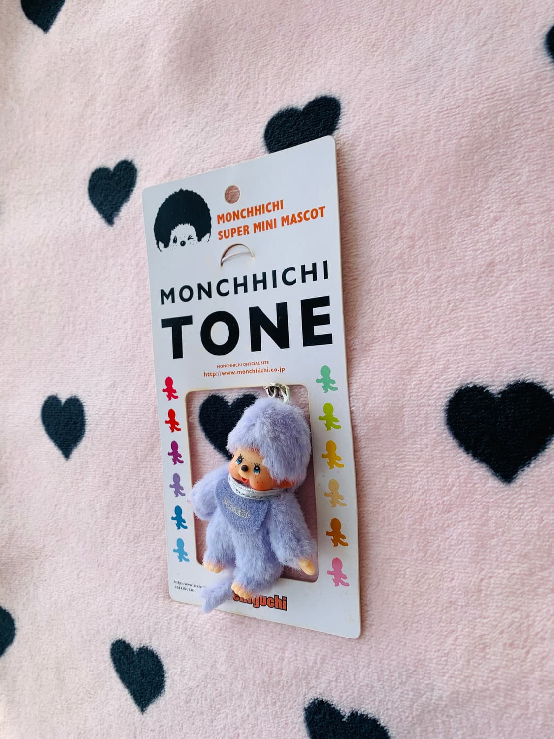 💜초미니 톤 라벤더 몬치치 키체인 상품이미지3