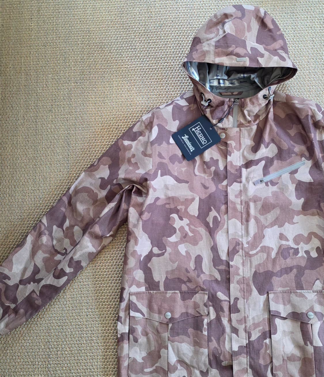 Herno Laminar 에르노 역대급 이탈리안 최상급 린넨 간절기 코트 상품이미지1