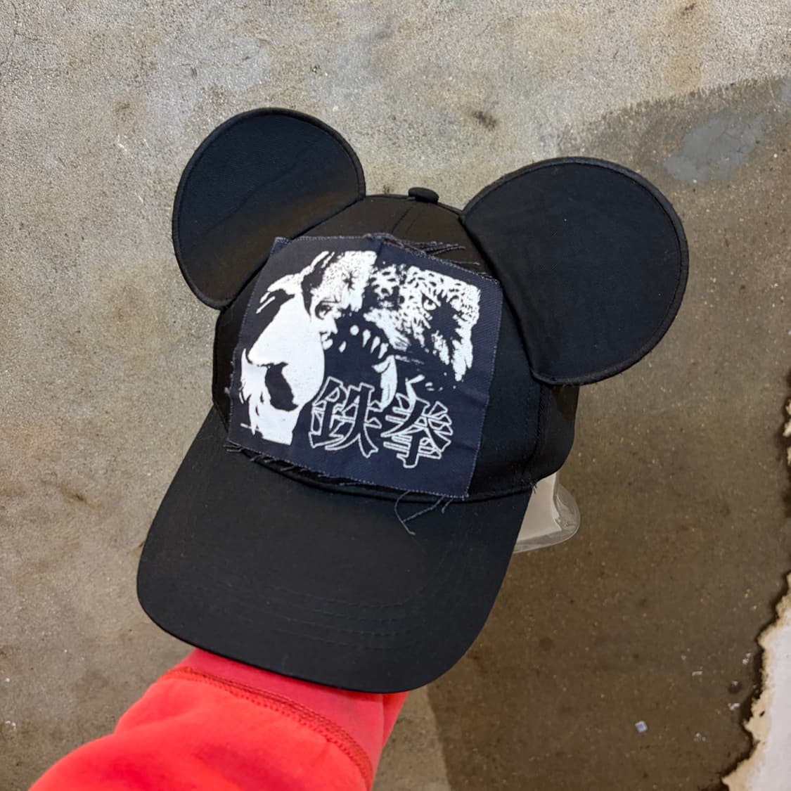 90s USA 빈티지 미키마우스 트러커 볼캡 야구모자 모자 상품이미지1