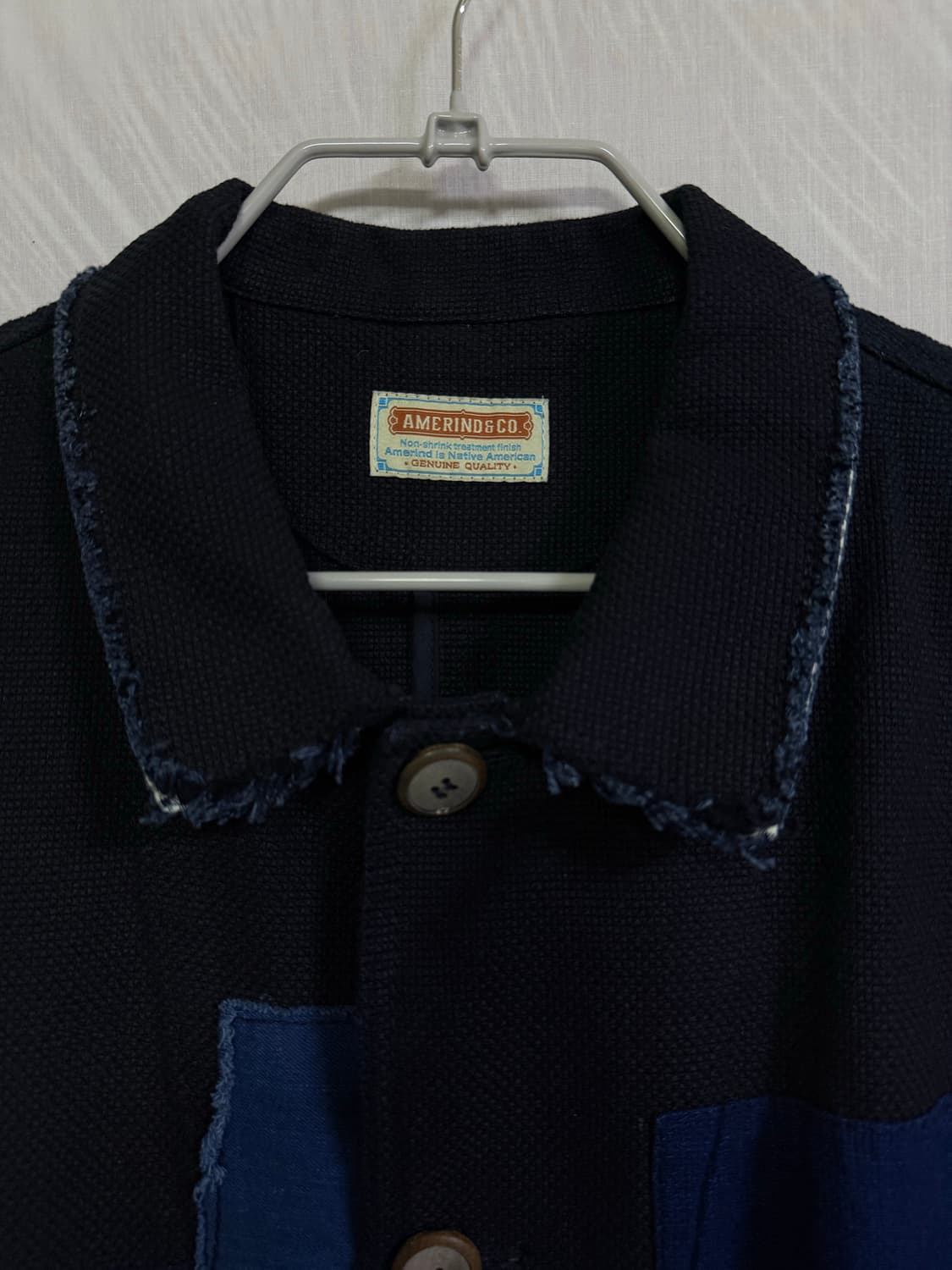 아메린드 패치워크 자켓 네이비 (amerind&co) 상품이미지2