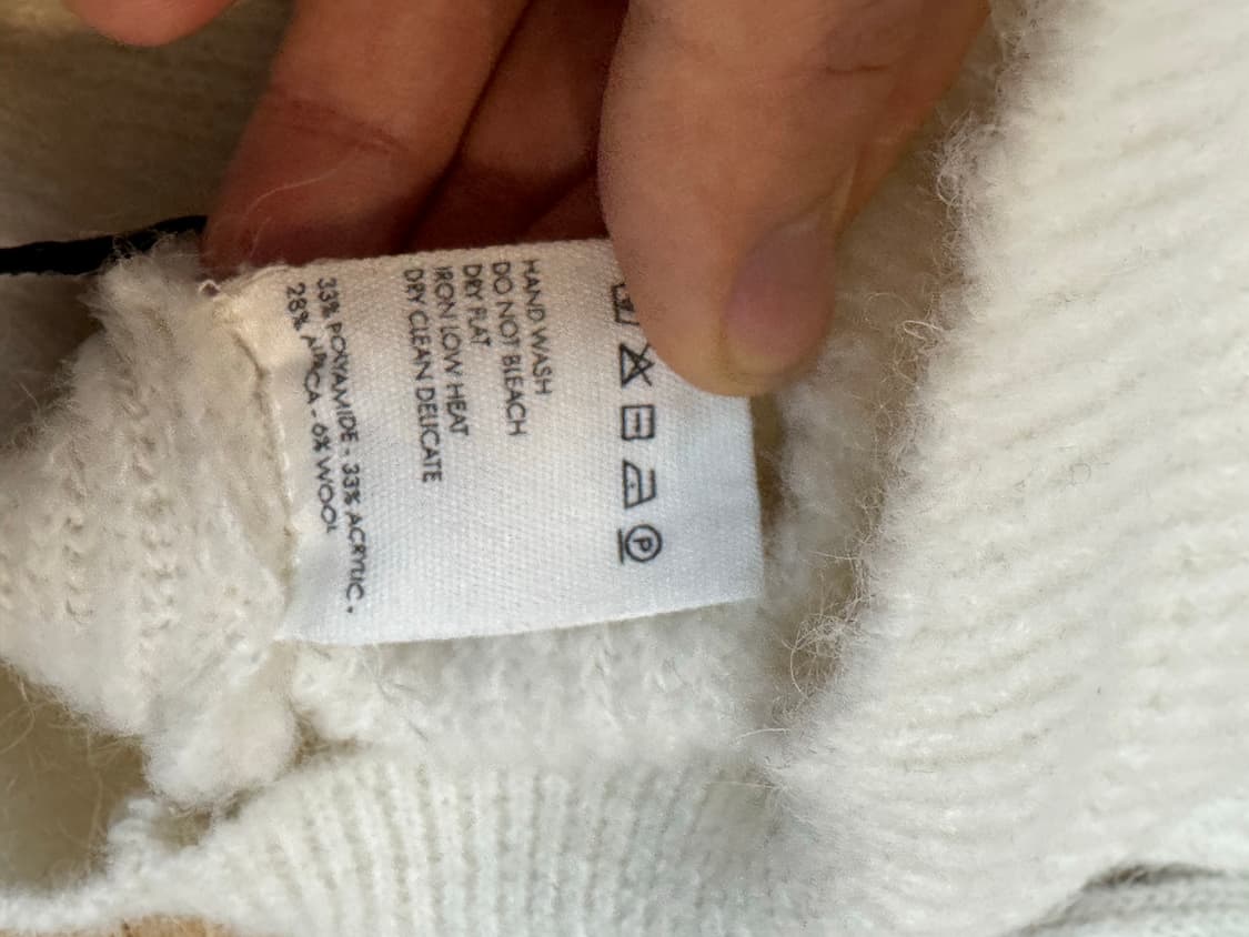 자크뮈스 니트 m 화이트 상품이미지5