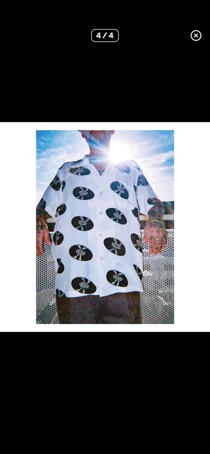 와코마리아 x 반스 바이닐 레코드 셔츠 상품이미지1