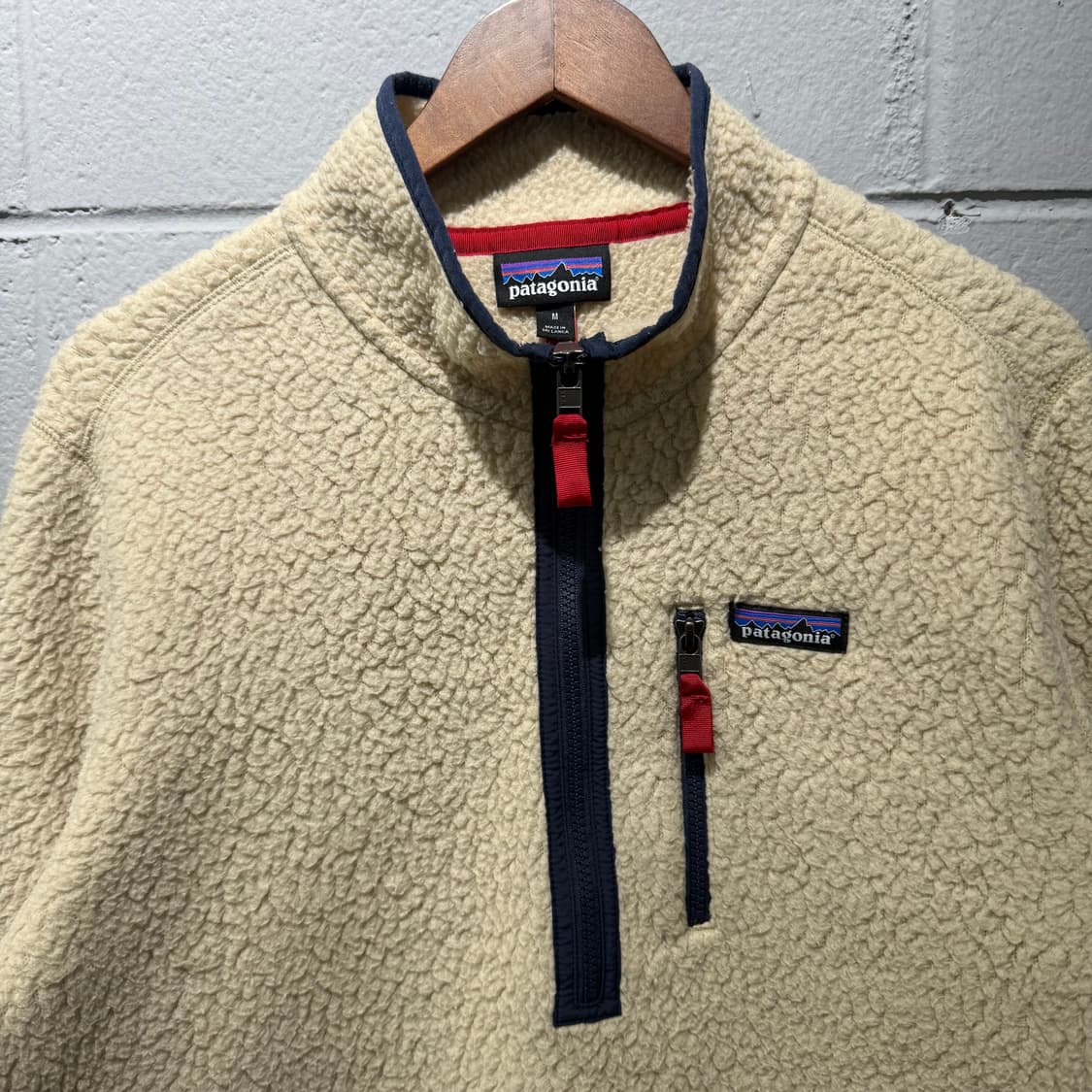 파타고니아 레트로 파일 플리스 반집업 상품이미지2