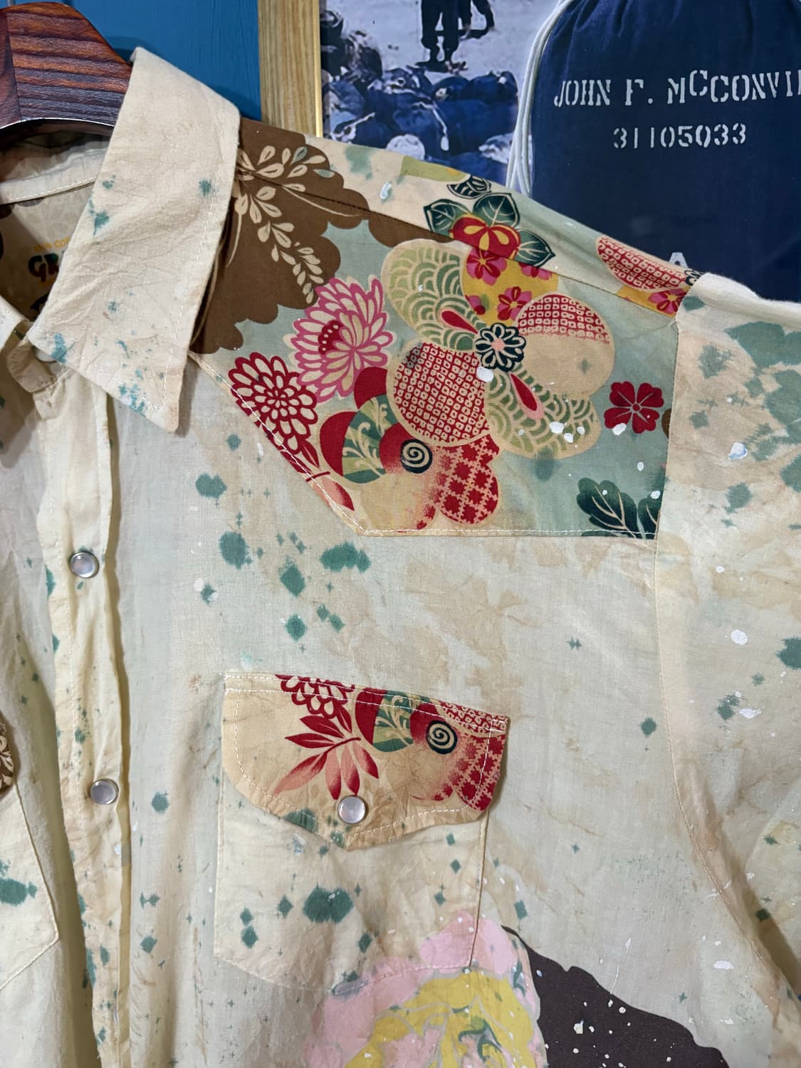 Grail USA Floral vintage Western shirt. 상품이미지2