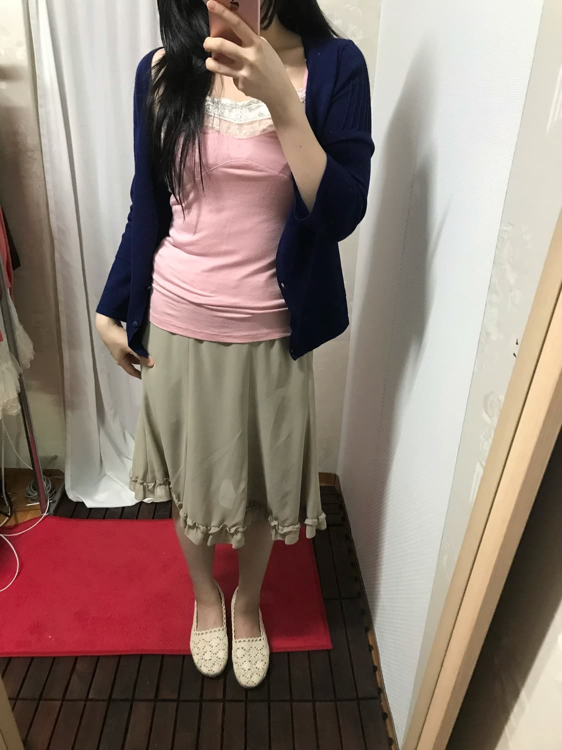 앤틱 빈티지 글리터 버튼 가디건 상품이미지5