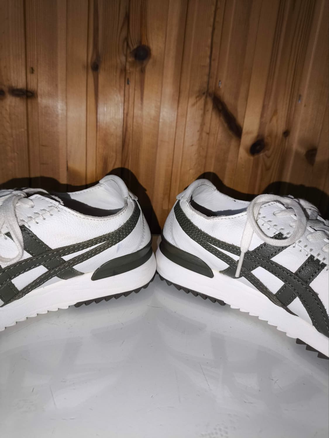 225mm 오니츠카타이거 MHS 크림올리브 스니커즈 상품이미지7