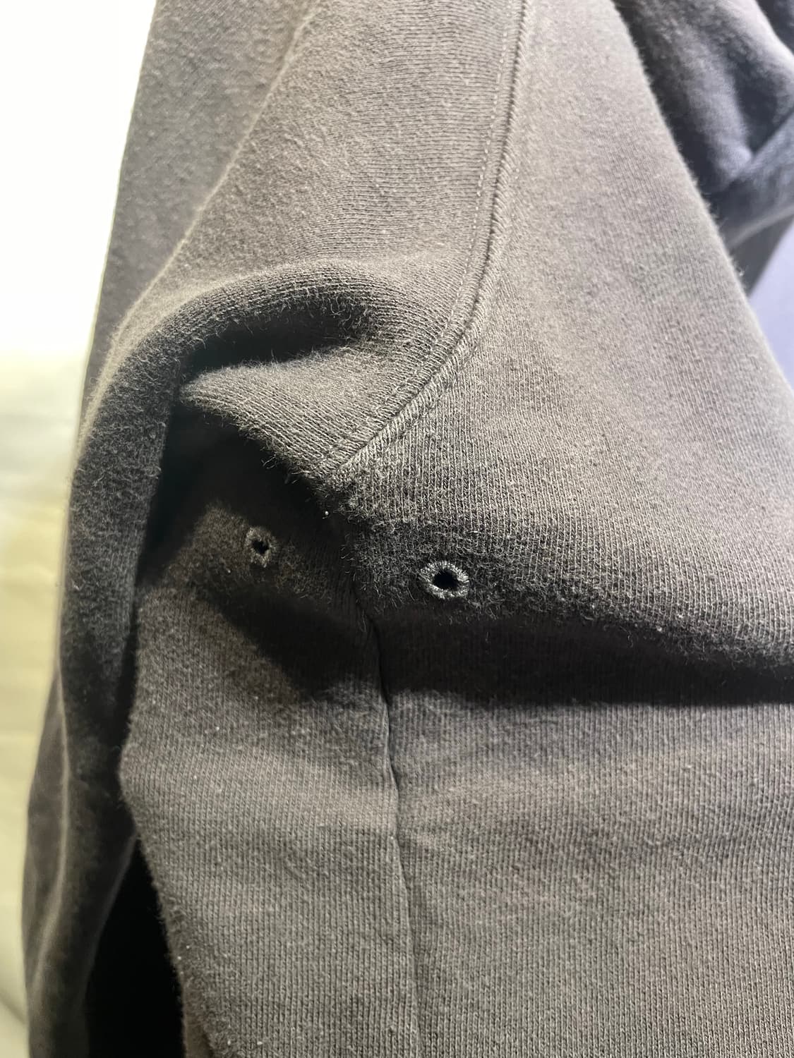 넘버나인 01SS 기사 후드티 (3) 상품이미지4