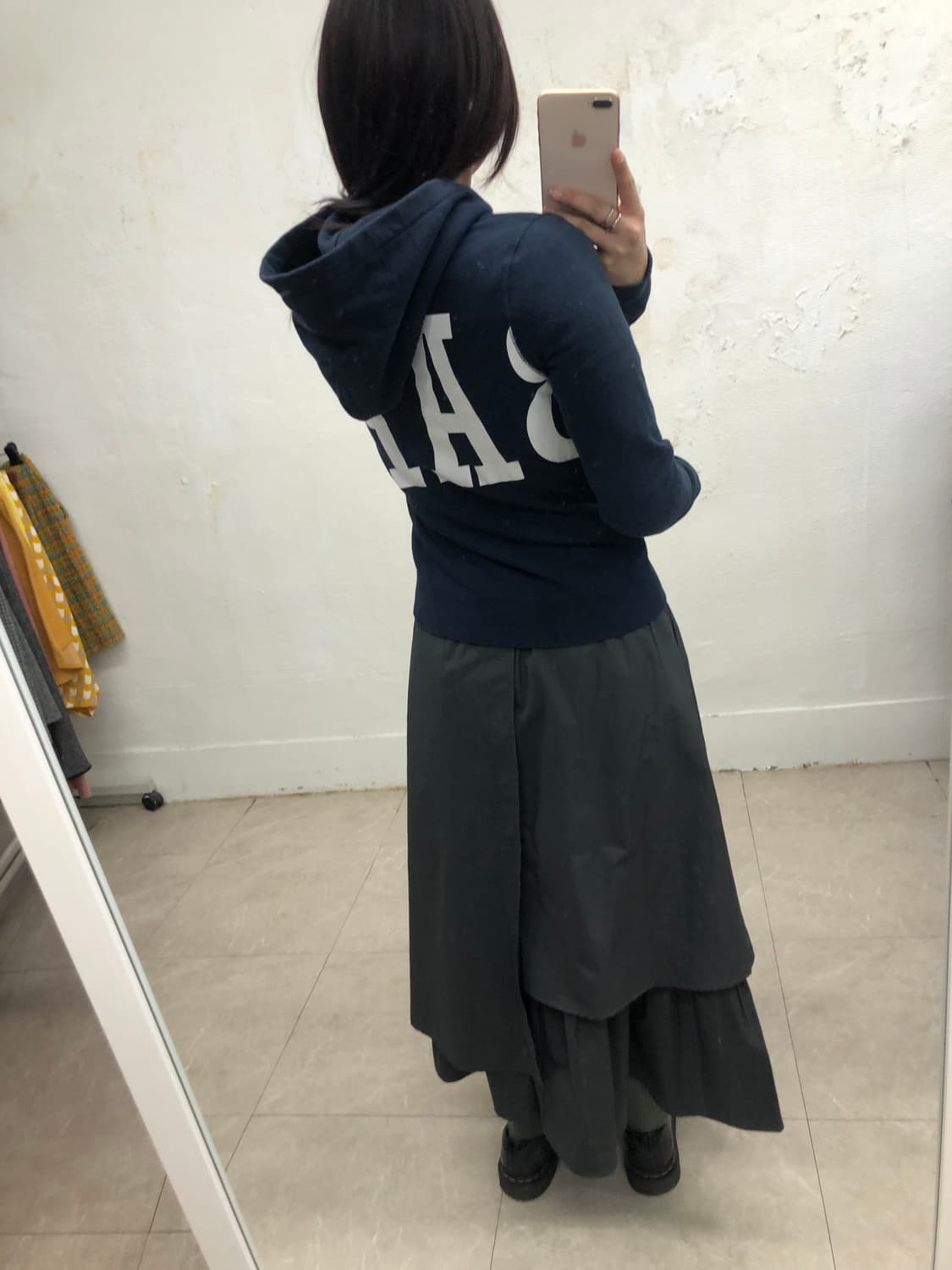 베이프 스타 딱붙핏 후드 집업 상품이미지4