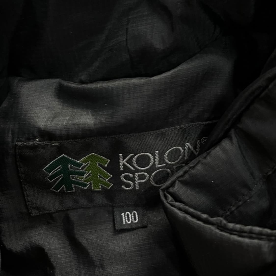 100 코오롱스포츠 내피 경량패딩 고어텍스 바람막이 상품이미지3