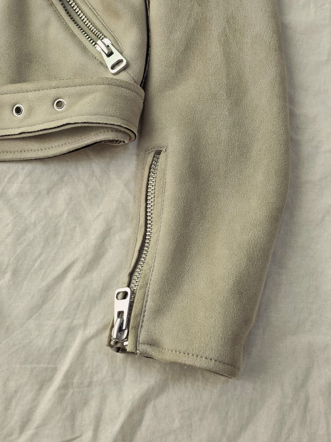 ZARA 자라 베이직 스웨이드st 라이더 자켓 상품이미지6