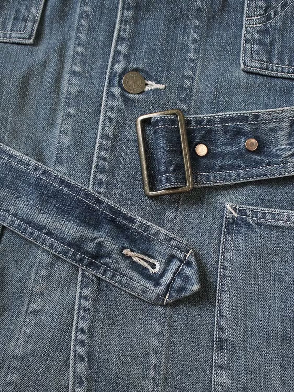 <새제품> 캐피탈 12oz 데님 체로키 커버올 프로세싱 상품이미지6